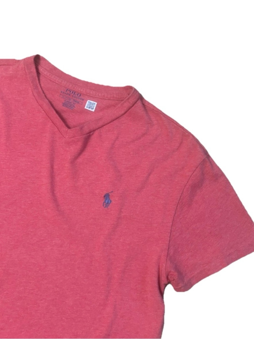 🔥 Polo Ralph Lauren Red T-Shirt Small Classic Fit | Luxury Casual Classic Tee - Picture 3 of 5